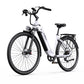  OneSport OT05 Pro elcykel i svart med tydlig LCD-display och stora däck