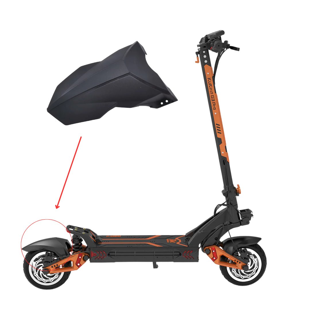 Bakre stänkskärm KuKirin G3 Pro – Reservdelar EcoDrift