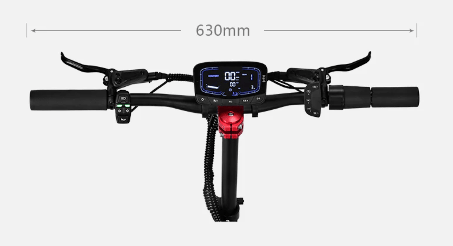 BOYUEDA Q7 PRO MAX Elsparkcykel – 3200W, 70 km/h, 90 km Räckvidd & NFC-start