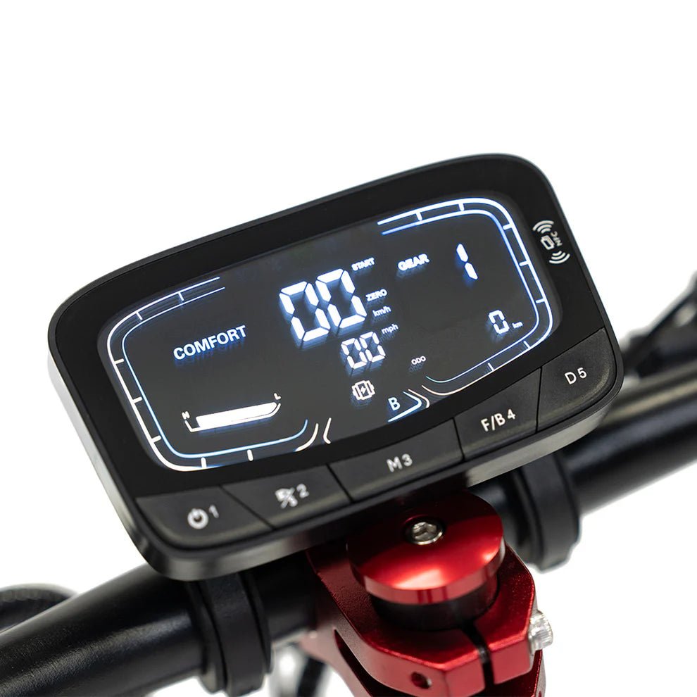 BOYUEDA Q7 PRO MAX Elsparkcykel – 3200W, 70 km/h, 90 km Räckvidd & NFC-start