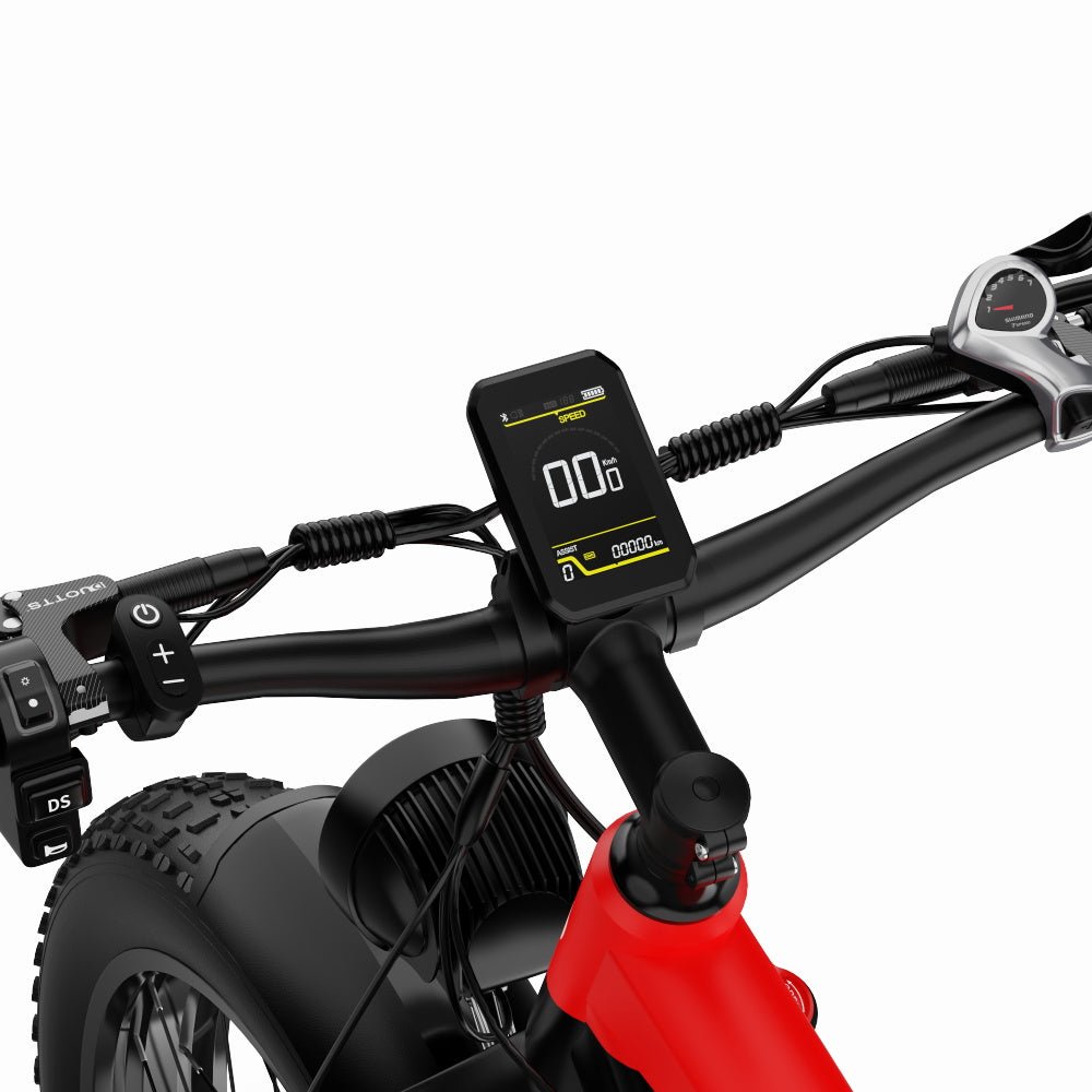 Duotts F26 Pro – närbild på displayen