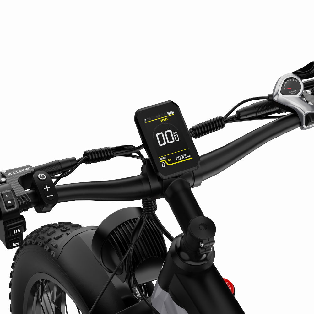Duotts F26 Pro – närbild på displayen