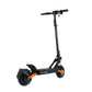KuKirin G2 Pro elscooter – bakifrån med bred ståplatta och robust fjädring