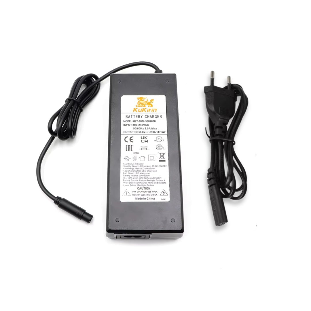 Original laddare KuKirin G2 Master/G2 Pro – Reservdel EcoDrift