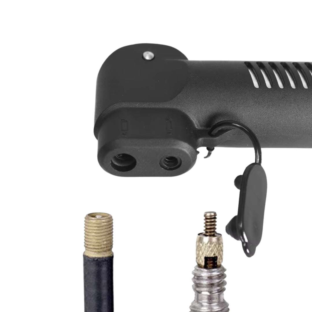 Smart cykelpump med fäste
